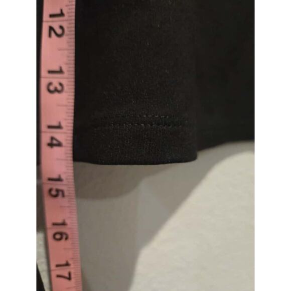 Staud Ellen Beaded Cut-Out Crop Top Black Long Sleeve Women's M Party - Picture 7 of 9